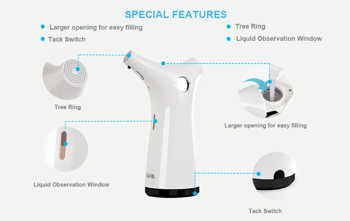 Latest 220ml IR Sensor Hand-Free Table Type Soap Dispenser