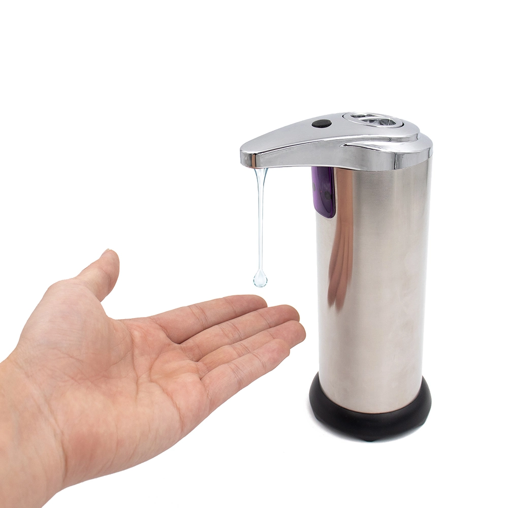 Wholesale Hot Sales Stainless Steel 304 Sensor Soap Dispenser Automatic Hand Sanitizer Dispenser